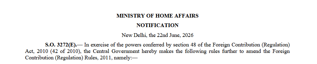 Govt’s big strike on illegal religious conversions; new FCRA Rules bar registration for proselytisation